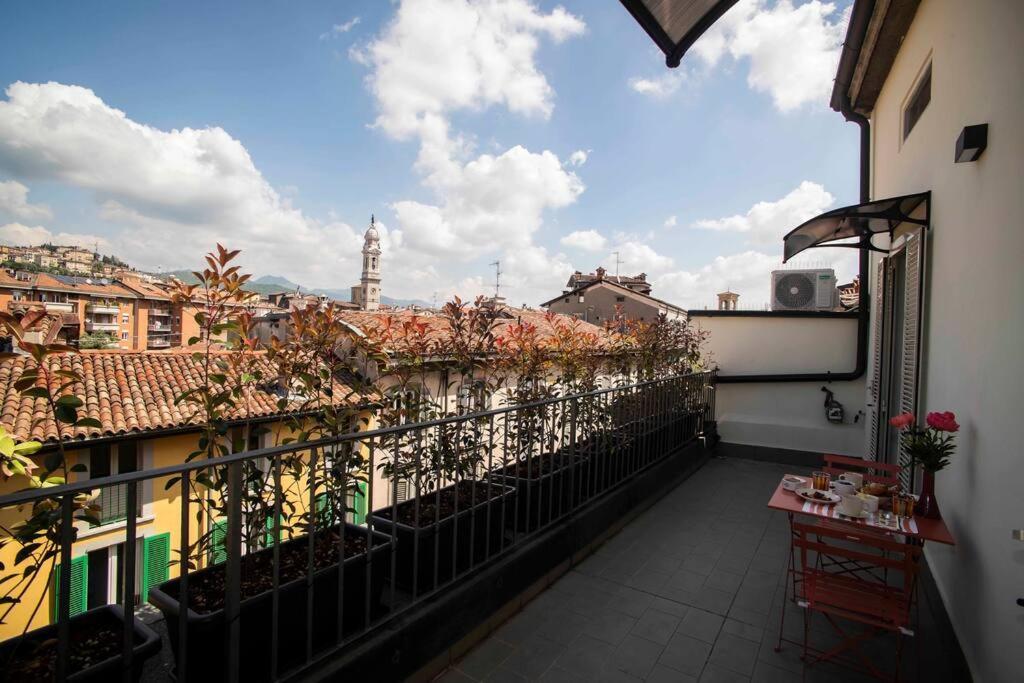 Atmosfere Terrace View Apartment Bergamo Kültér fotó